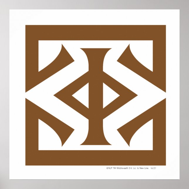 Poster Olho de Sauron (Frente)