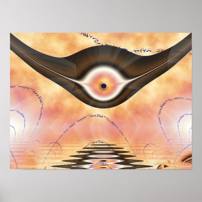 Póster Olho do Nilo (Frente)