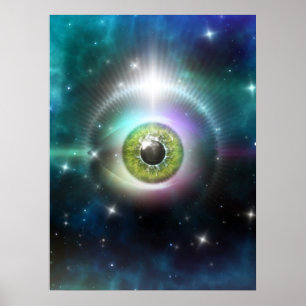 Póster Olho no Espaço