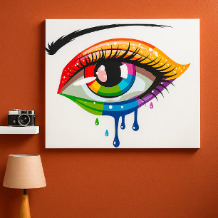 Poster Olho Pintado