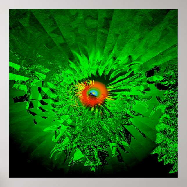 Poster Olho Psicodélico..... (Frente)