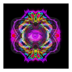 Póster Olho roxo de Saturn