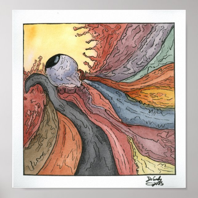 Poster Olho Seco (Frente)