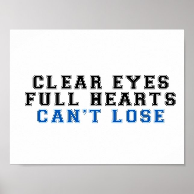 Poster olhos claros coração de cheio não pode perder 2 (Frente)