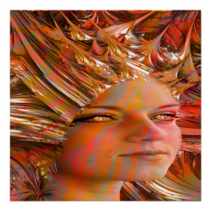 Póster Olhos Cristais