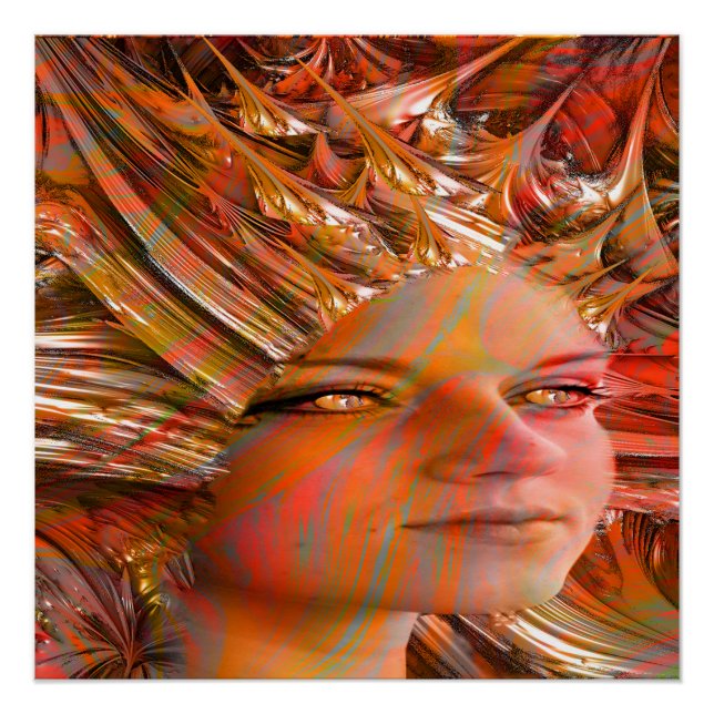 Póster Olhos Cristais (Frente)