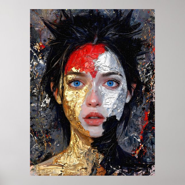 Poster Olhos da Brasa – “Retrato de Brasas” (Frente)