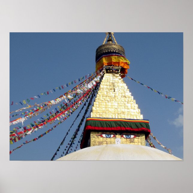 Poster Olhos de Buda (Frente)