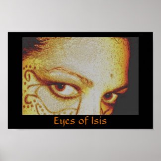 Póster Olhos de Isis