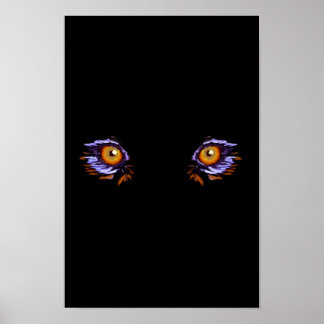 Póster Olhos de Tigre