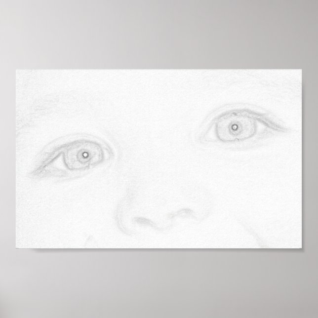 Póster Olhos de uma Criança (Frente)