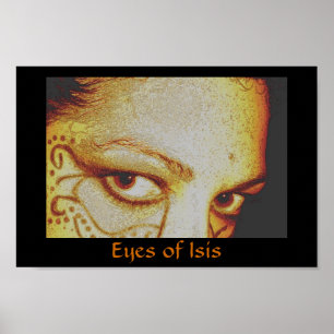 Póster Olhos do Isis