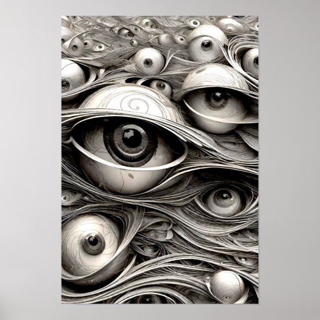 Poster Olhos em Você (Frente)