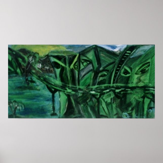 PÓSTER OLHOS EMERALD (Frente)