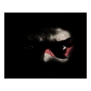 Póster Olhos Escuros