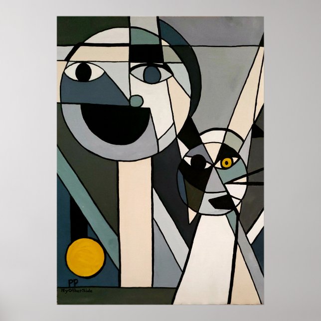 Poster Olhos na Bola Amarela (Frente)