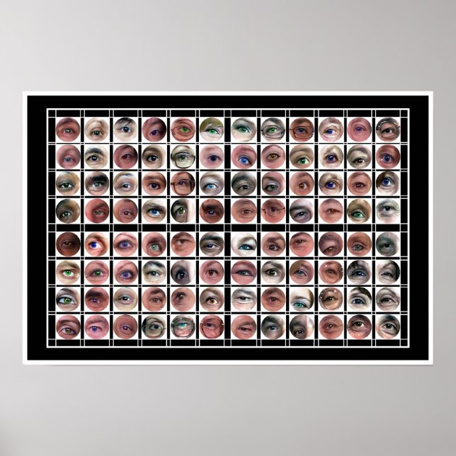 POSTER OLHOS #P102 (Frente)