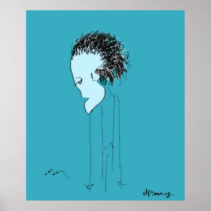 PÓSTER "OLHOS VERDES "