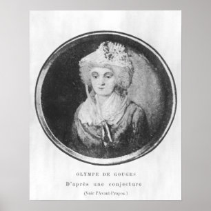 Poster Olímpia de Gouges