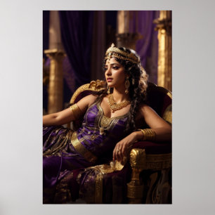 Poster Olimpíadas: Hera, Rainha dos Deuses