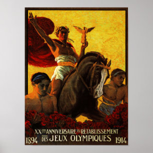 Poster Olimpíadas Jeux