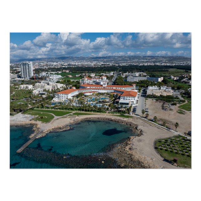 Póster Olimpiadas Lagoa Resort Paphos (Frente)