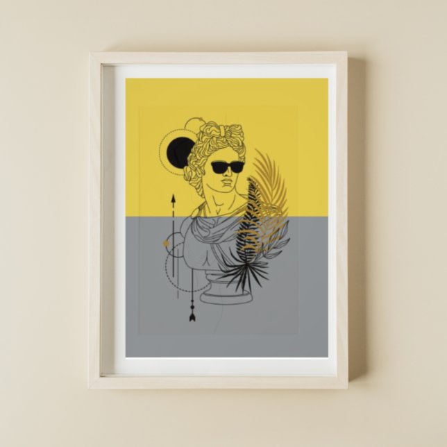 Poster Olimpiadas Moderna - Apollo Colorblock (Criador carregado)