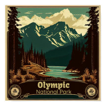 Olimpiadas National Park Square Vintage