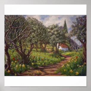 Póster Oliveira em Springtime