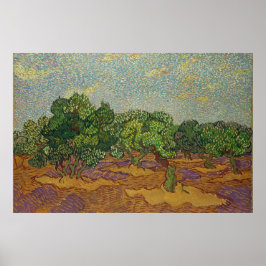 Poster Oliveiras, Van Gogh