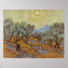 Poster Oliveiras, Vincent van Gogh