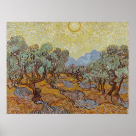 Poster Oliveiras, Vincent van Gogh