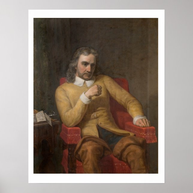 Poster Oliver Cromwell por Charles Lucy (Frente)