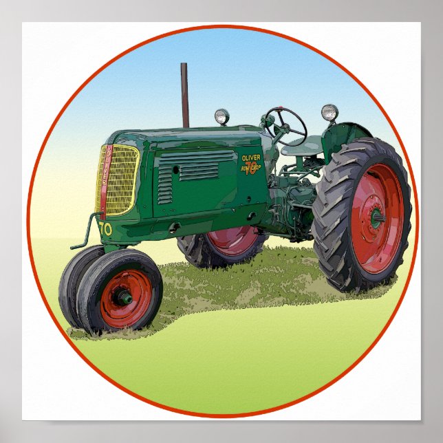 Póster Oliver Model 70 (Frente)