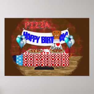 Poster Oliver O Otter tem 6 anos! Feliz aniversário