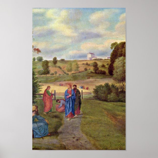 Poster Olivier Ferdinand - Jesus e seus discípulos (Frente)