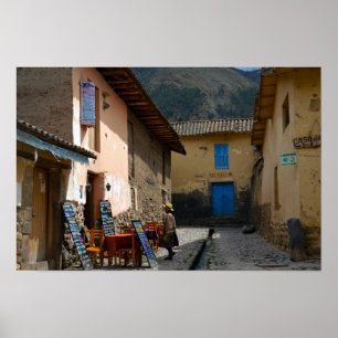 Póster Ollantaytambo, Peru, Museum Street