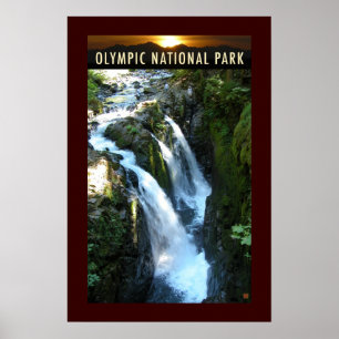 Póster OLMPIC NATL PARK-Washington—Sol Duc-