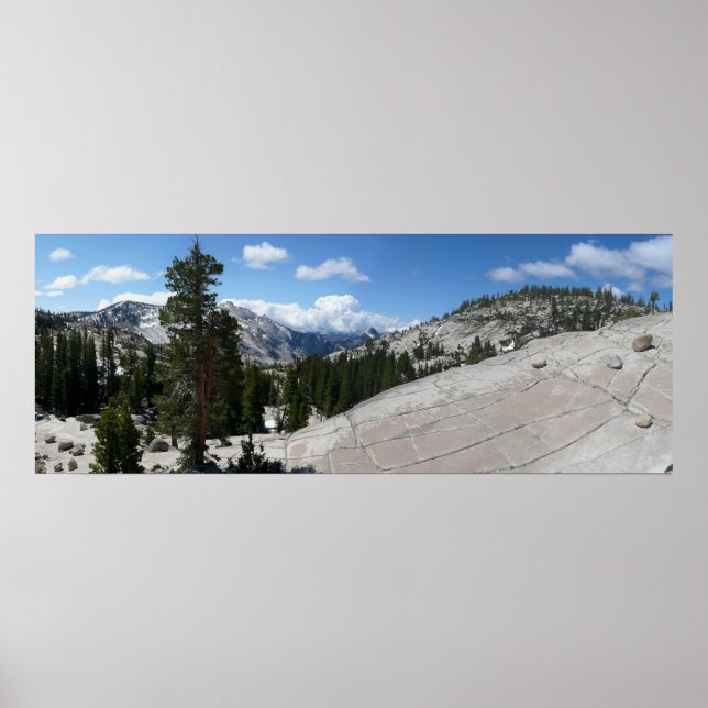 Póster Olmsted Point III no Parque Nacional de Yosemite (Frente)