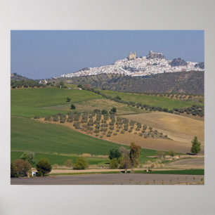 Póster Olvera, Andaluzia, Espanha