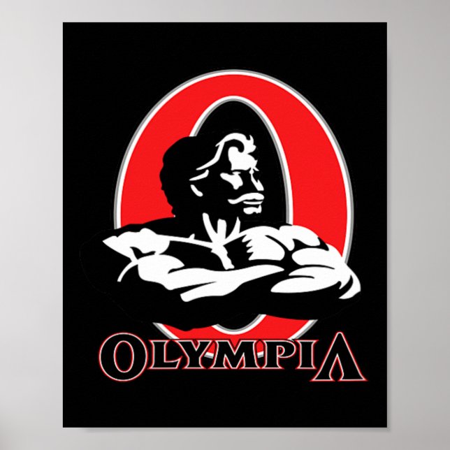 Poster Olympia Bodybuilding Malhação Gym (Frente)