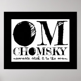 Poster Om Chomsky