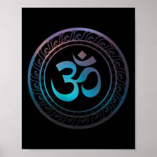 Poster Om Ohm Aum Symbol Spiritual Yoga Gift _2 