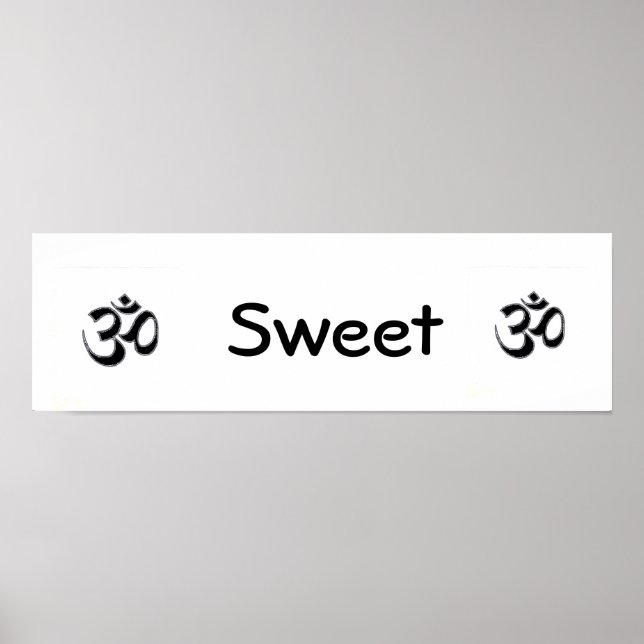 Poster Om Sweet Om (Frente)