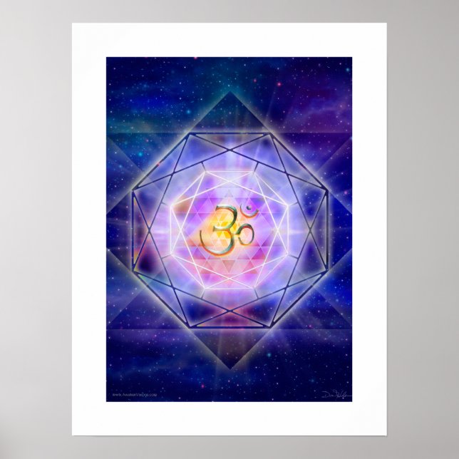 Poster Om Yantra (Frente)