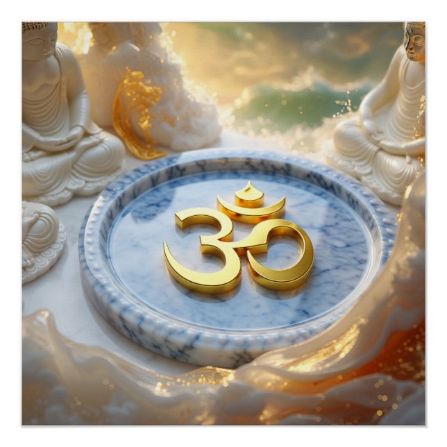 PÓSTER OM - ZEN BUDDHISM (Frente)