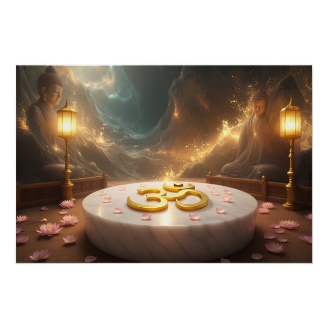 PÓSTER OM - ZEN BUDDHISM (Frente)