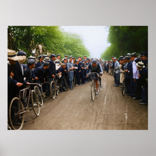 Poster Omer Beaugendre Henri Cornet Tour de France 1908 