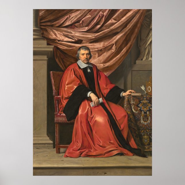 Poster Omer Talon - Philippe de Champaigne - Belas Artes (Frente)