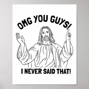 Poster Omg, Caras Que Nunca Disse Que A Rel Cristã Engraç
